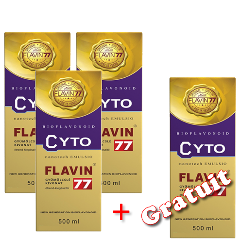 Flavin77 Cyto 500 ml 3+1 Gratuit